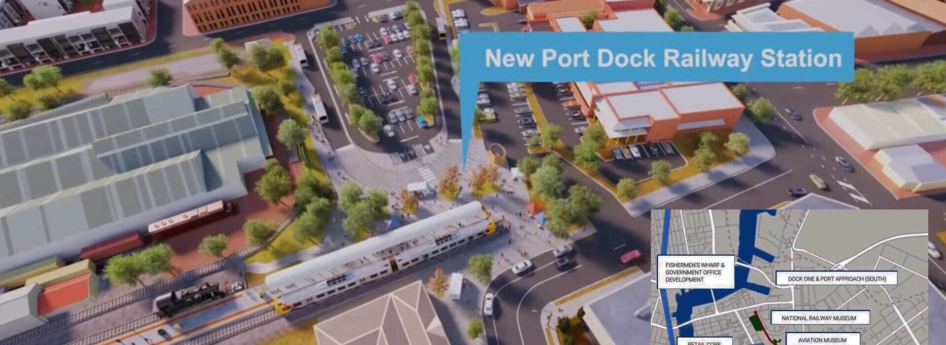 Port Dock Railway Line Project