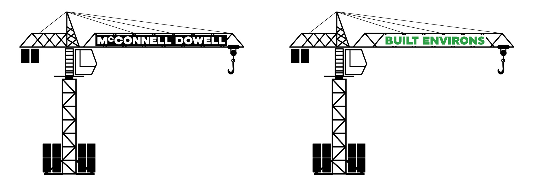 Crane signage