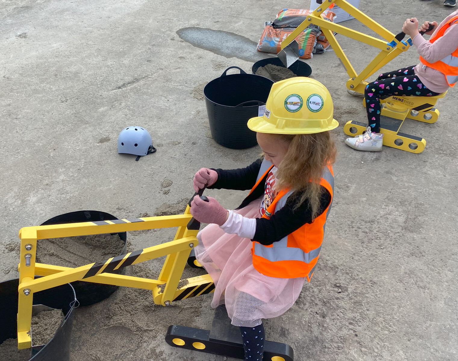 A careful driver at the Eastland Port opening