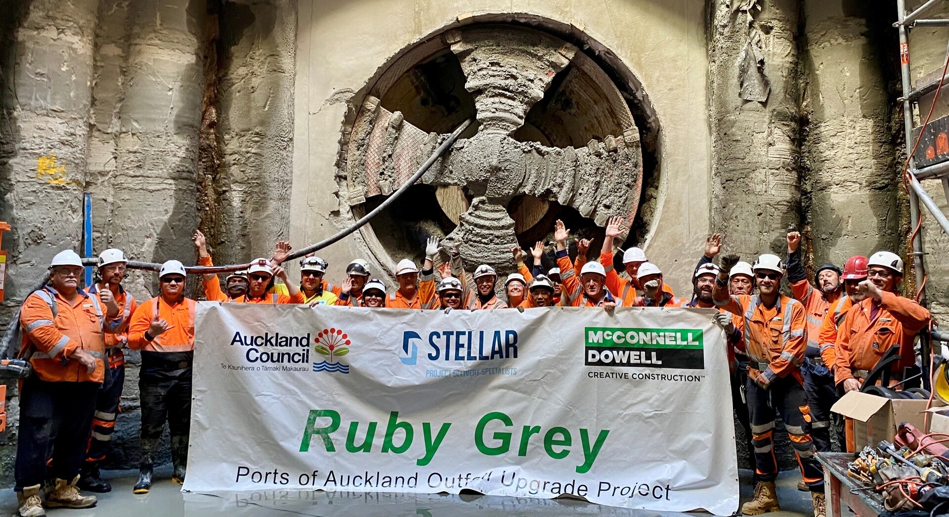Ports of Auckland Breakthrough