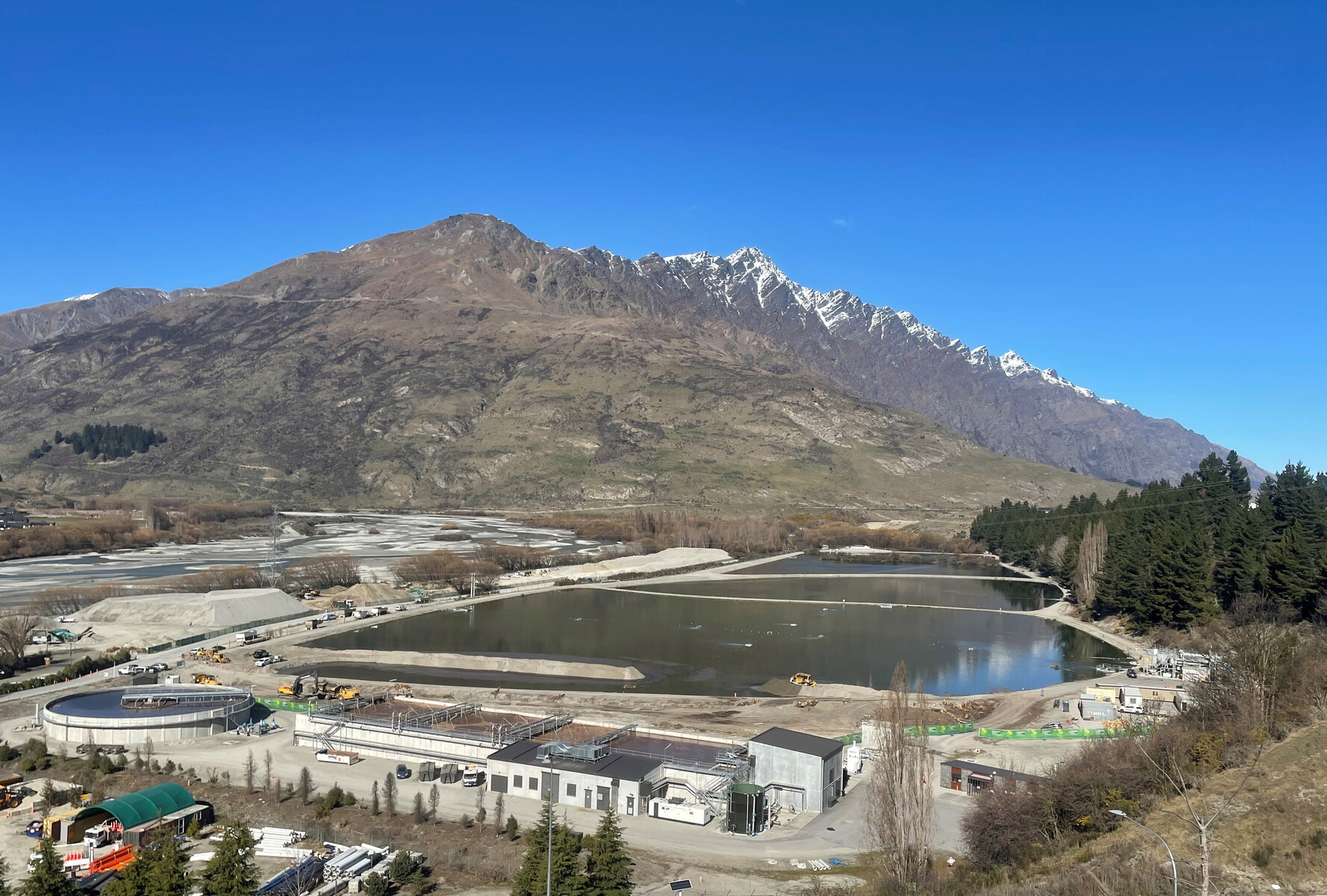 Shotover Overview Bund Progress 50 per cent Aug 23