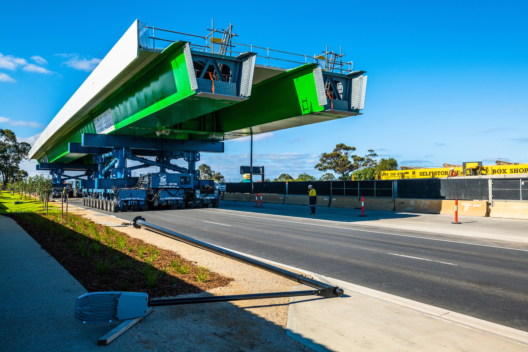 Regency Road to Pym Street Project, as part of the North South Corridor South Road Superway, construction by MCD / Bardavcol, Adelaide, Australia - images taken on 7 Jan 2021