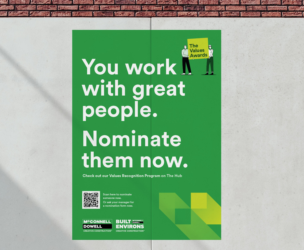 Values nomination poster
