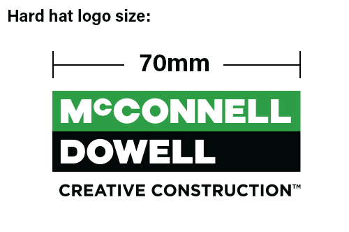 MCD hardhat size