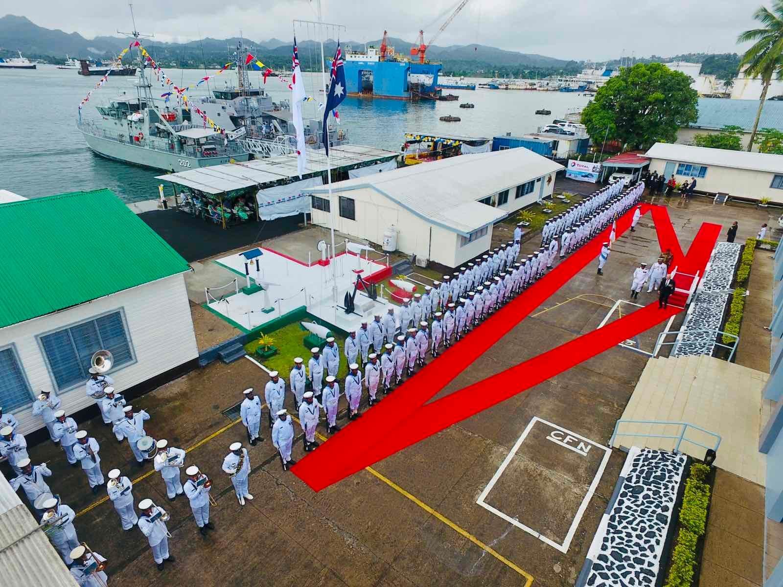 ADF Project Wharf Upgrade may 22 ceremony