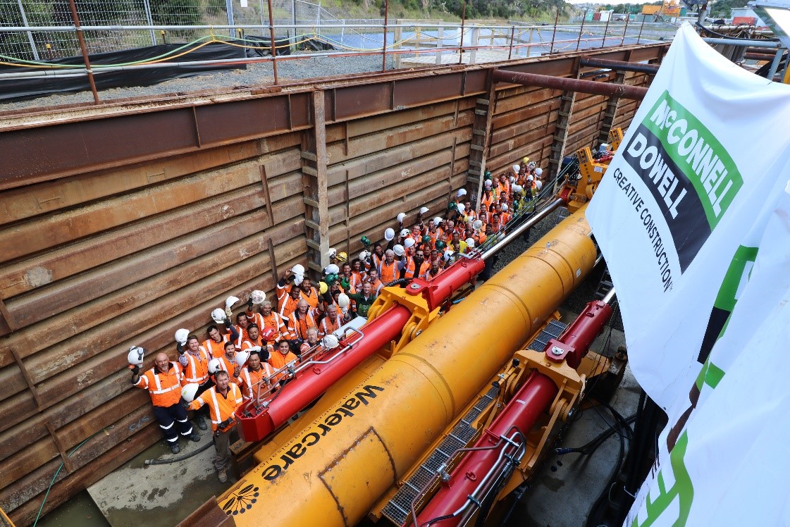 Tunnel Boring Machine Breaks World Record