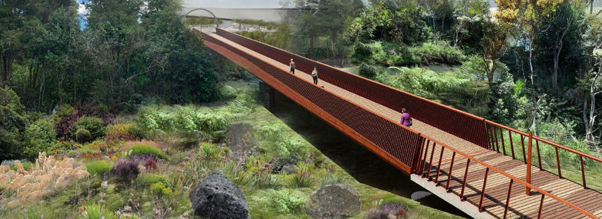 McConnell Dowell awarded Opanuku Link Bridge and Playground Project