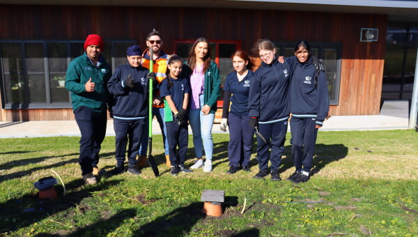 Native bees set for a boost at Wollert Secondary College