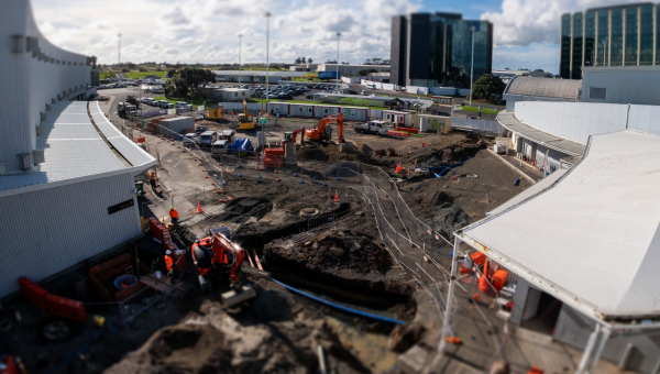 McConnell Dowell and Built Environs working together again at the Auckland Airport