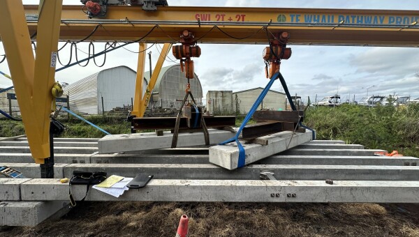 Te Whau Pathway – Te Kōwhai Nui Custom Gantry