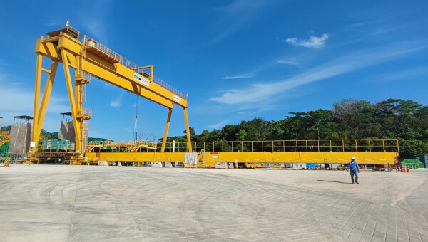 Tengah Plantation, Tengah Park and Bukit Batok West Stations and Viaduct