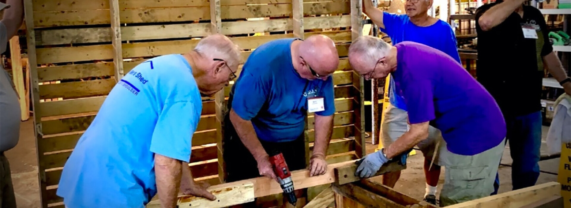 Building bandicoot shelters with the Men's Shed