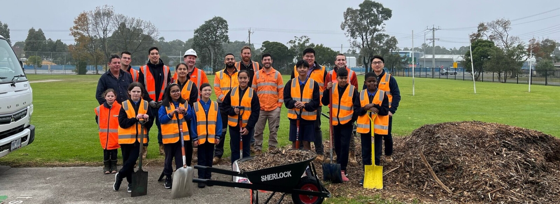 Local Primary school benefits from road upgrade