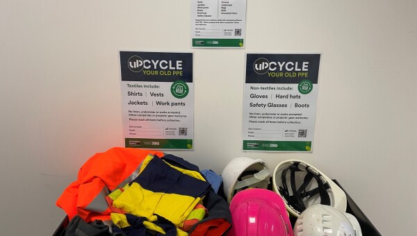 Upparel partnership - recycling our PPE