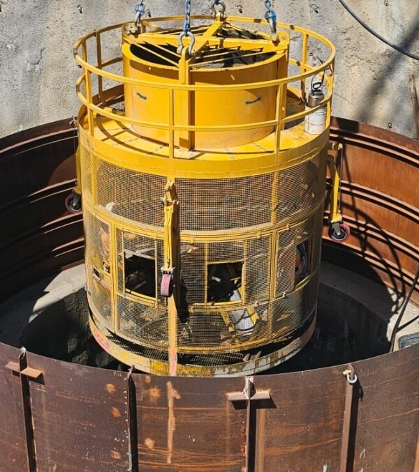 World-first person-ridden concrete kibble