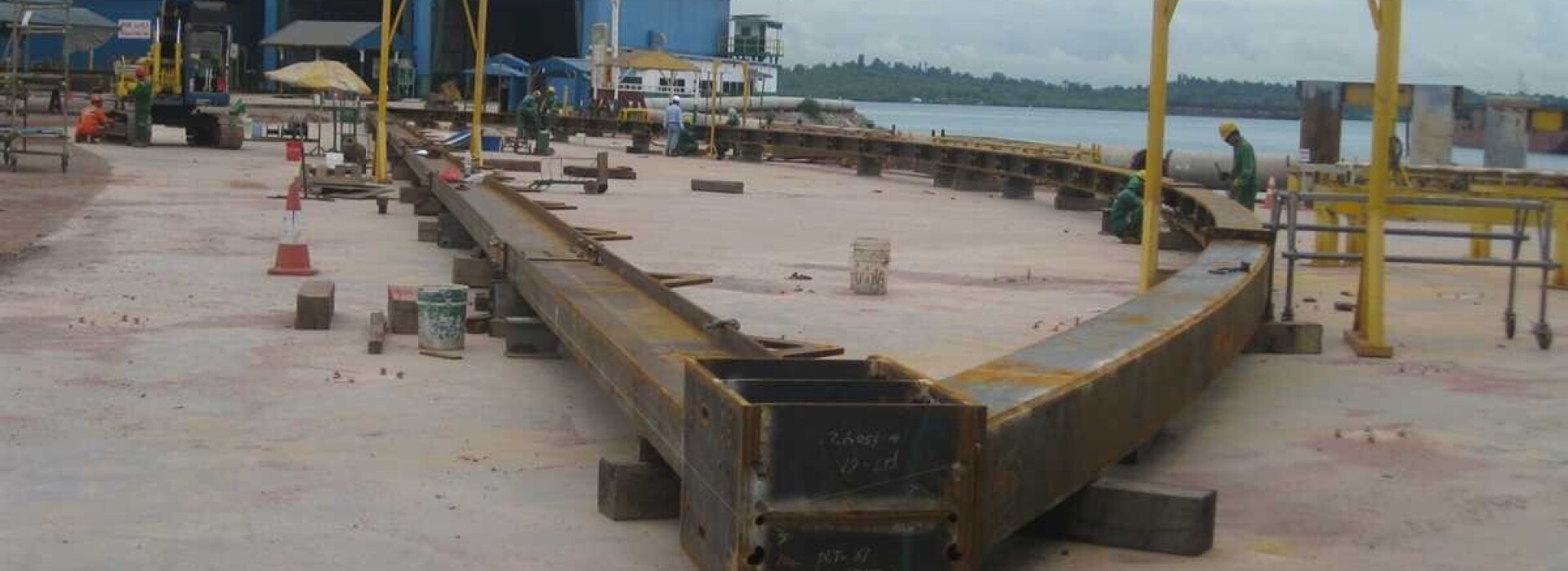 Makira Bridge - Fabrication Works