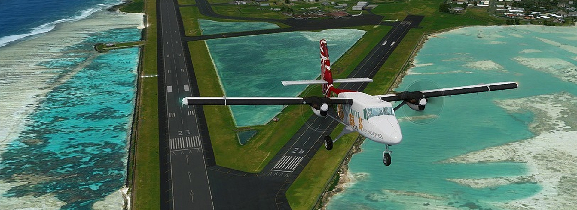 Pago Pago Airport Runway Overlay