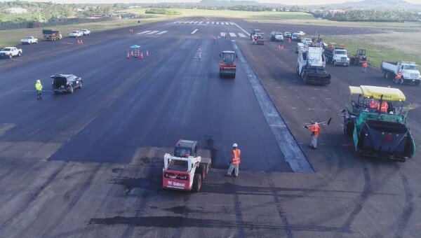 Pago Pago Airport Runway Overlay