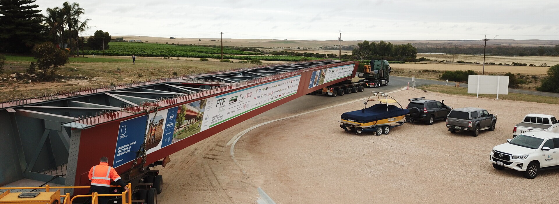 Ovingham Level Crossing Removal Project major milestone